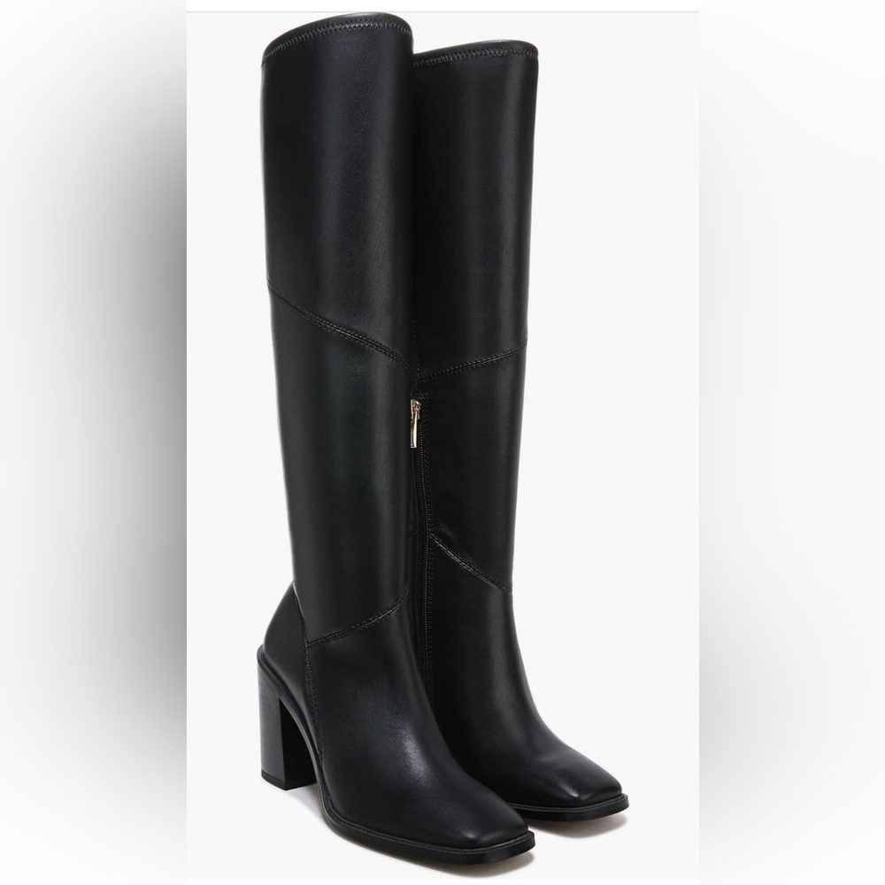 Franco Sarto Black Knee-High Boots